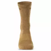 Ponožky 5.11 Duty Ready Basic Crew Socks, US Dark Coyote, 4 páry