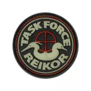 Nášivka gumová JTG Task Force REIKOR Rubber Patch Glow in the Dark