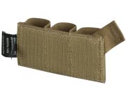 Trojitá elastická pistolová sumka Helikon Triple Elastic Insert - Polyester, olive green