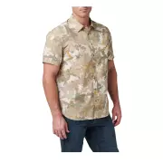 Košile 5.11 Wyatt Print S/S Shirt, Sand Dune Canopy Camo