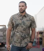 Košile 5.11 Wyatt Print S/S Shirt, Sand Dune Canopy Camo