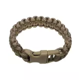 Náramek MFH Paracord 2,3 cm, coyote, vel. L