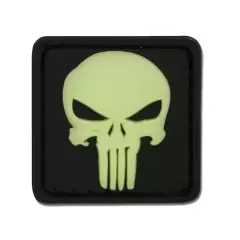 JTG Nášivka gumová JTG Punisher Rubber Patch, Glow