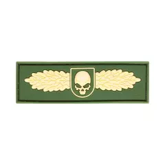 JTG Nášivka JTG SOF Skull badge, Multicolor