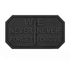 Nášivka JTG Never Forget, Black Ops