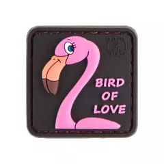 JTG Nášivka gumová JTG Bird of Love Rubber Patch