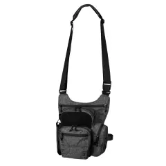 Taška přes rameno Helikon EDC Side Bag® - Nylon Polyester Blend (11 l), Black-Grey Melange