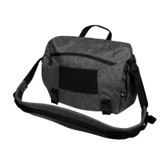 Taška přes rameno Helikon Urban Courier Bag Medium® - Nylon (9,5 l), Black-Grey Melange