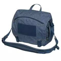 Taška přes rameno Helikon Urban Courier Bag Large® - Nylon (16 l), Blue Melange