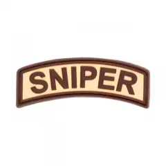 JTG Nášivka gumová JTG Sniper Tab Rubber Patch, Desert