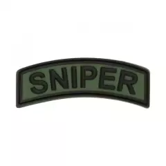 JTG Nášivka gumová JTG Sniper Tab Rubber Patch, Forest