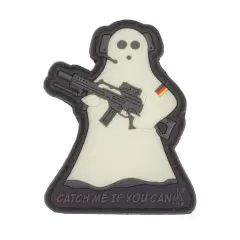 JTG Nášivka gumová JTG Ghost Sniper Patch, Glow