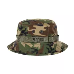 5.11 TACTICAL Klobouk 5.11 Boonie Hat, Woodland Camo