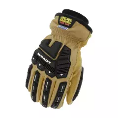 Zateplené rukavice Mechanix Coldwork Waterproof Leather M-Pact Driver F9-360