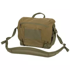 Taška přes rameno Helikon Urban Courier Bag Medium® - Cordura® (9,5 l), Coyote/Adaptive Green