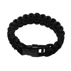 Náramek MFH Paracord 2,3 cm, černý