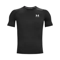 Funkční kompresní triko Under Armour Short Sleeve - HeatGear®, Černé