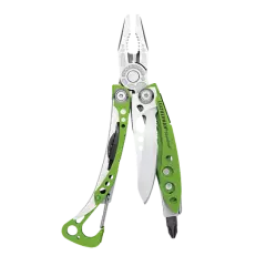 Multifunkční kleště Leatherman Skeletool, zelené