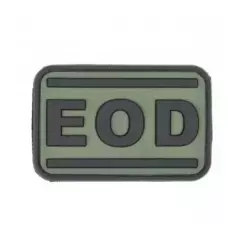 Nášivka gumová JTG EOD Rubber Patch, Forest