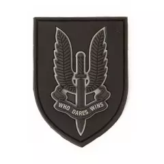 Nášivka gumová JTG SAS Rubber Patch, Blackops