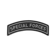 Nášivka gumová JTG Special Forces Tab Rubber Patch, SWAT